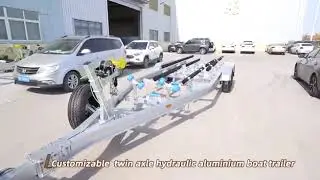 High-quality aluminum alloy boat trailers, road tested before leaving the factory.