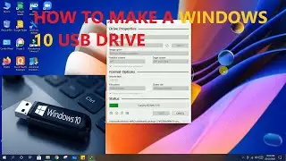 how to make a Windows 10 bootable USB drive