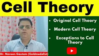 Original Cell Theory  | History of Cell Theory | Modern cell Theory I Cell Biology #celltheory