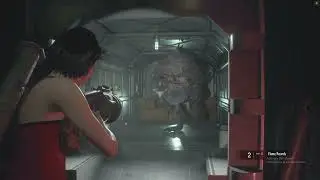 Resident Evil 3 Remake - Hunter Gamma Cannot Eat Me While It's Stinky Mouth is Burning Like Hell!😂😂😂