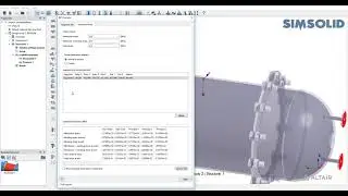 Линеаризация напряжений в Altair SimSolid