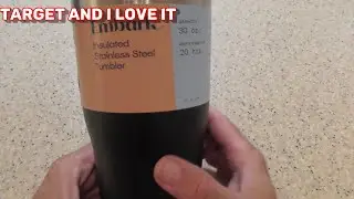 EMBARK TUMBLER from TARGET REVIEW