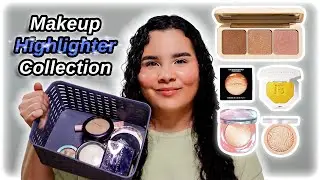 MAKEUP HIGHLIGHTER COLLECTION | RANKING FROM WORST TO BEST DRUGSTORE AND HIGH END MAKEUP HIGHLIGHTER