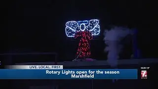 Rotary Lights open for the season in #Marshfield