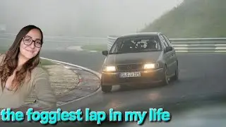 Foggiest warm-up lap ever Polo 6n1 Tracktool Nürburgring Nordschleife BTG Touristenfahrten 