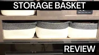 Looking for Storage Space? | Beautiful & Functional Laughbird Woven Rope Baskets #homeorganization