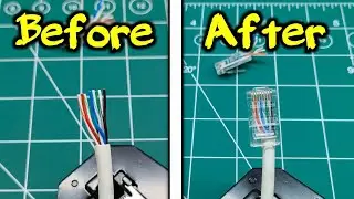 Add Connector To Ethernet Cable | Lan Cable Me Connector Kaise Lagaye