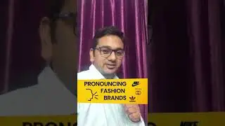 Pronunciation of Fashion brands | #SpeakEnglishwithPariksha