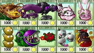 PvZ Fusion 3.3 UPDATE – Top Titan Giant Plant vs 999 Golden Obsidian Gargantuars!