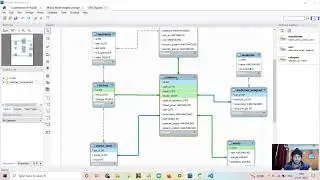 hospital management system database design of CDAC final project | ER diagram using mysql workbench