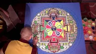 Green Tara Sand Mandala Week at Tibet House NYC - September 6-12!