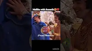 Mallika with Sumedh🌹 = Sumellika new VM on 