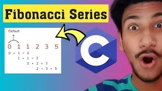 Program for Fibonacci numbers | Fibonacci series Algorithm | Fibonacci series in C using function