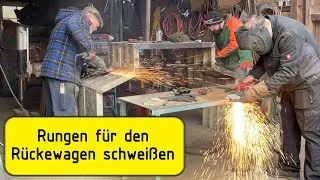 Rungenbänke für den selbstgebauten Rückewagen herstellen