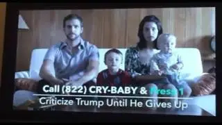 Trump Cry Baby Ad
