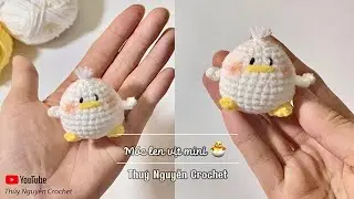 Móc vịt mini dễ thương 🐣| Crochet mini duck