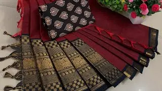 Chettinad cotton big border sarees/ செட்டி நாடு புடவைகள்.#chettinaducottonsarees #handloom #sarees 