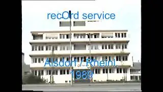 Record Service Alsdorf CD Mastering 1988
