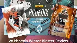Color Blast Hunting!! 2025 Phoenix Football Winter Blaster Box Review (BUY THESE ASAP)