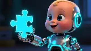 A Z Robot Alphabet Puzzle | Learn ABC Letters for Kids | Educational Puzzle Video