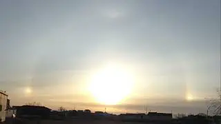 [The Sun Dog Luck ☀️]​ May this blessing reach us all!🙏🇰🇷 #SunDog #NewYear2026  #Peace 