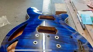 Blues / ES style guitar full build