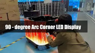 Anycubic Series Arc Corner LED Display: Indoor P1.5 P1.9 P2.6 and Outdoor P3.91