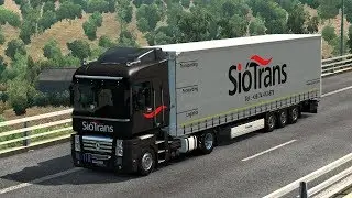 ETS 2 1.35 - ProMods 2.41 - Renault Magnum 520 - Trip: Ioannina - Bitola