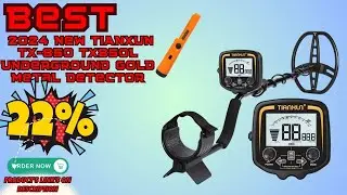 Best 2024 New TIANXUN TX 850 TX850L Underground Gold Metal Detector Review