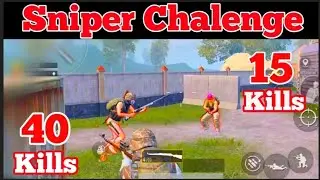 PUBG MOBILE TDM CHALLENG 2 VS 3 M24 ONLEY ।  OYO GAMING