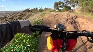 Mountain Biking in Kenneth Hahn State Park, Los Angeles