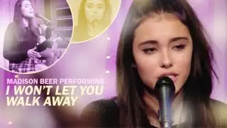 Madison Beer &ndash; I WON'T LET YOU WALK AWAY (live at AwesomenessTV)