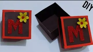 Birthday gift packing/gift box making with paper/gift packing box/gift packing ideas/gift wrapping
