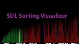 SDL: Sorting Visualizer