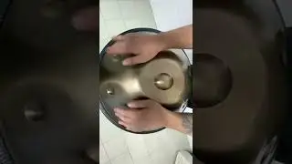 D Kurd handpan music Instrument 9 Notes Handpan Drums with hand pan bag