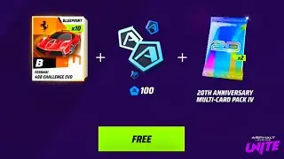 Asphalt-Unite  / FREE RELAY PACK For Everyone  / 100 Tokens & Blueprints 🥳