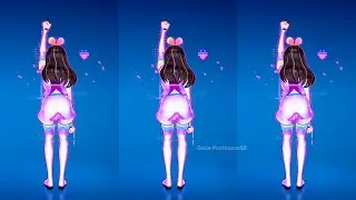 Fortnite Surfin Bird Emote With Kizuna AI Skin Thicc 🍑😜😍