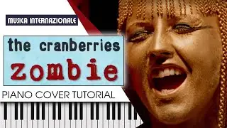 Zombie – The Cranberries  – Piano Tutorial FACILE alla tastiera 🎹🔥 | Synthesia Version