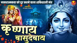 Om Krishnaya Vasudevaya Haraye Paramatmane 108 Times | Krishna Bhakti Mantra | कृष्णाय वासुदेवाय