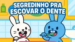 Segredinho para escovar o dente com Pupi e Tito ￼