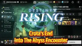 Destiny Rising Crota's End | Into The Abyss Encounter