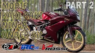 #5 [PART 2] GANTI VELG VROSSI MAMBA, ARM AITECH & BAN IRC MBR 110 | NINJA RR 150 NEW
