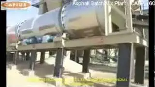 Capious - Asphalt Batch Mix Plant - 160 TPH, Asphalt Plant, Planta de asfalto, Centrale d'enrobage