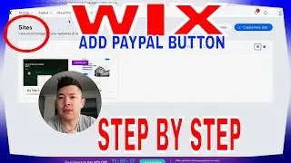 ✅ Как добавить кнопку PayPal в конструктор сайтов Wix 🔴