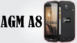 AGM A8 - 5inch 1280x720 resolution display / 3GB RAM + 32GB storage / Qualcomm MSM8916 Quad Core