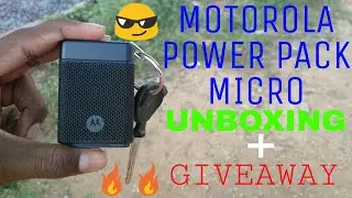 MOTOROLA MICRO POWER PACK UNBOXING AND SPECIFICATIONS!!