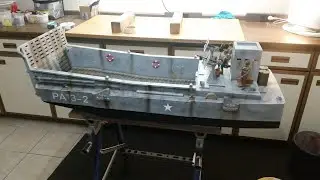 Rc LCM3 Landungsboot,Panzerboot mit dem 3D Drucker Creality CR10 S Pro gedruckt