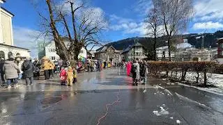 Live vom Faschingsumzug in Alberschwende