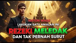 WETON WAGE: LAKUKAN SATU AMALAN INI!! REZEKI MELEDAK DAN TAK PERNAH SURUT!!!