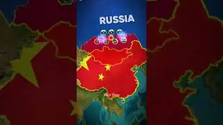 What if the United States and China teamed up to attack Russia?  #unitedstates #history #geography